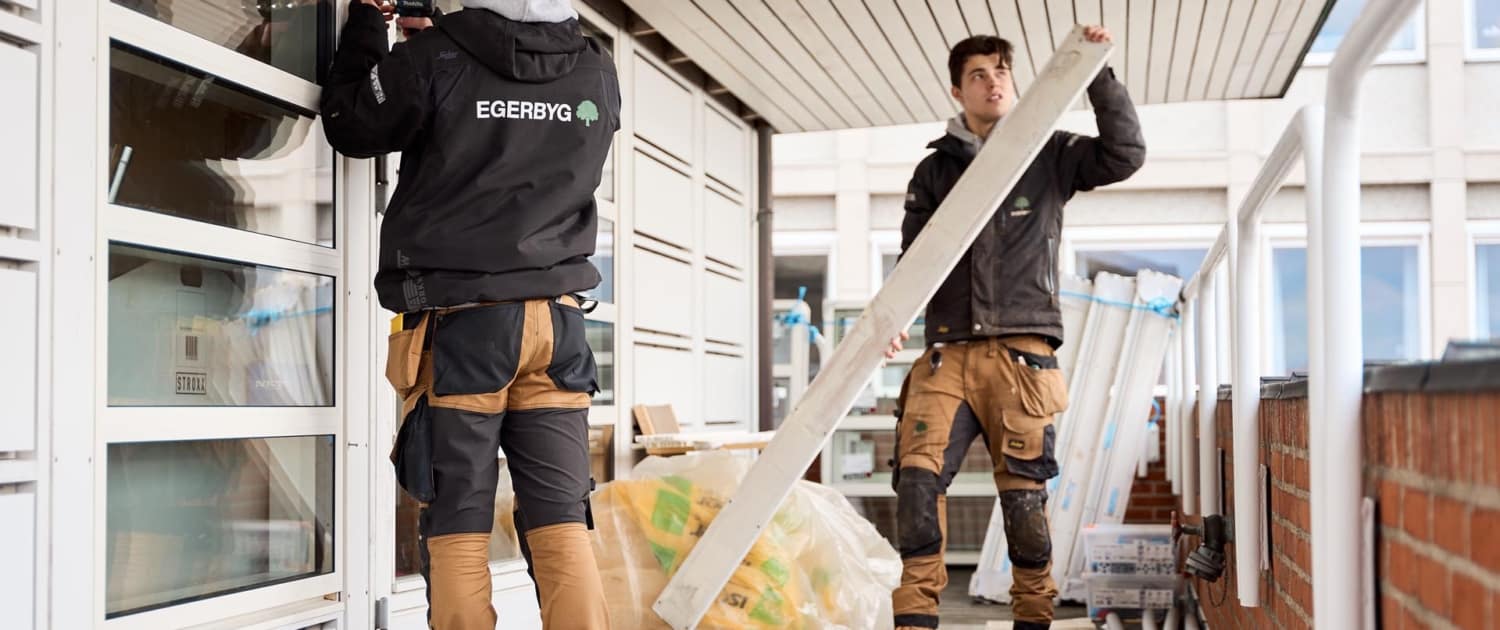 2 medarbejdere fra Egerbyg